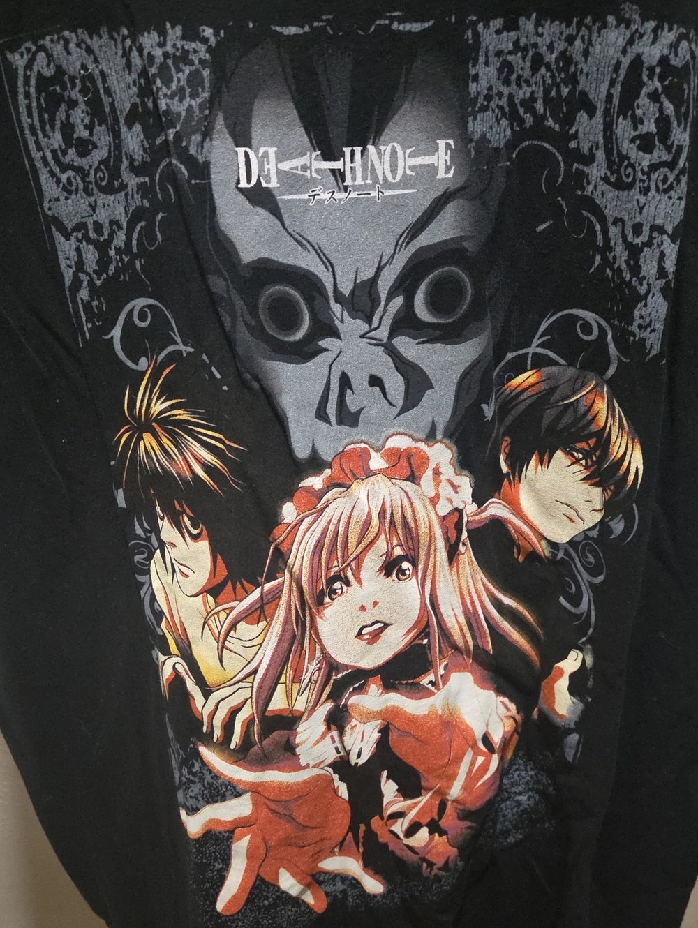 Death Note Black Graphic Mens T-Shirt